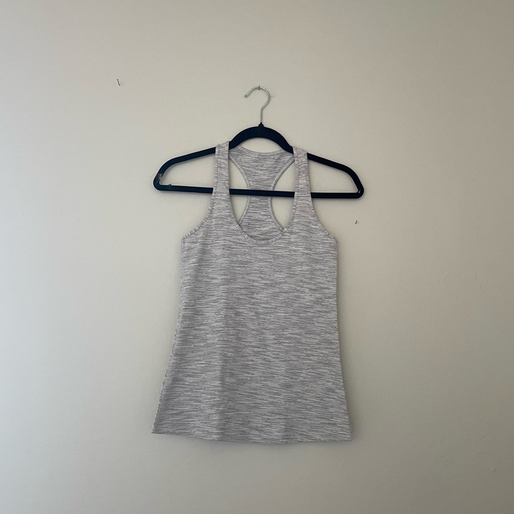 Lululemon Cool racerback tank wee are from space nimbus battleship